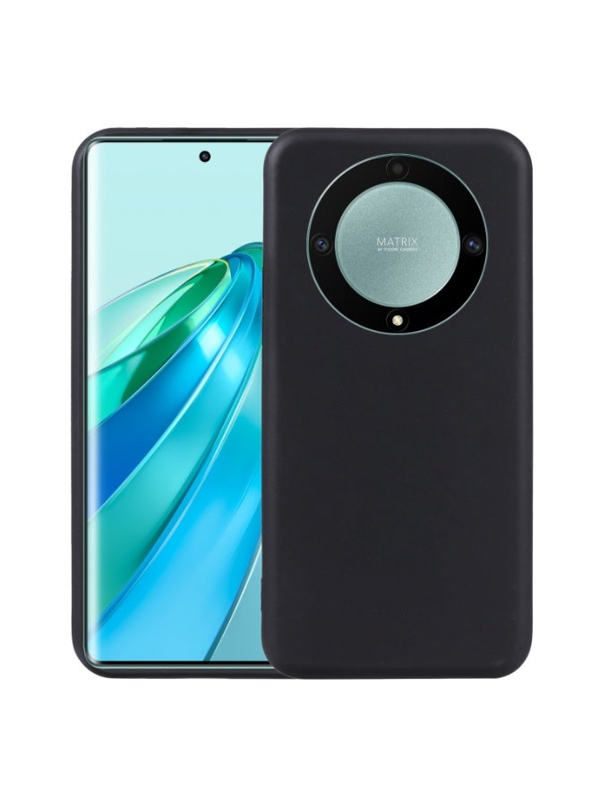 Protective Cover  For Honor X9a , Slim Fit Soft Back TPU Case Flexible Silicone Cover Compatible For Honor X9a - Black